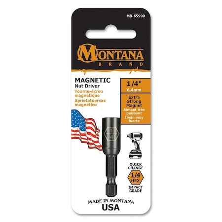 Montana Brand 0.25 in. Magnetic Nut Driver Guide, 5PK MB-65990